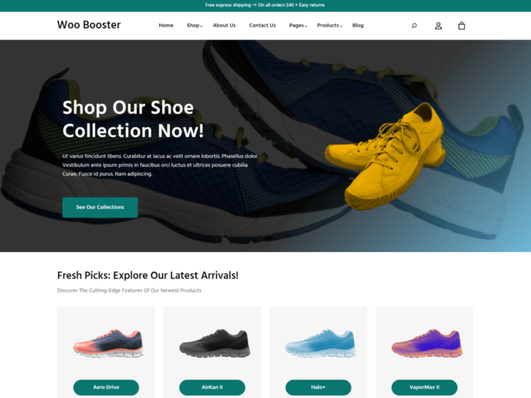 FSE WordPress Theme - Woo Booster